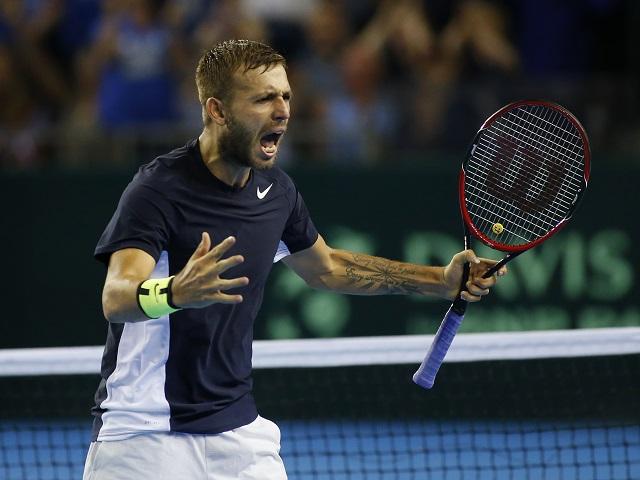 Dan Evans brings passion to playing for his country